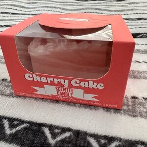Cherry Cake Candle